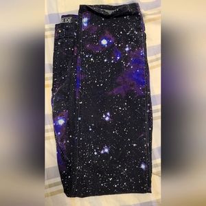 Discontinued Rude Galaxy Print Skinny Jeans 2017 XXX